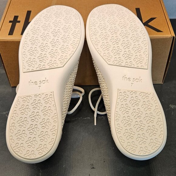 Sak Asha Crochet Sneaker Natural Size 7 - Picture 4 of 7